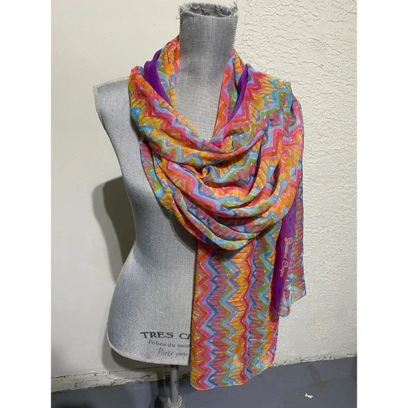 Antica Sartoria Colorful Scarf/Sarong/Shawl - Picture 4 of 12